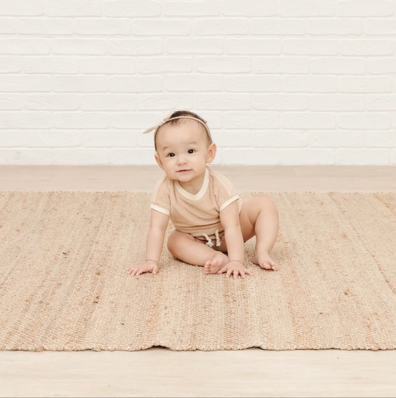 Quincy Mae Terry Cloth Romper - Picture 1 of 4